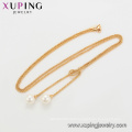 44998 xuping jewelry fashion trendy dancing peal pendant necklace